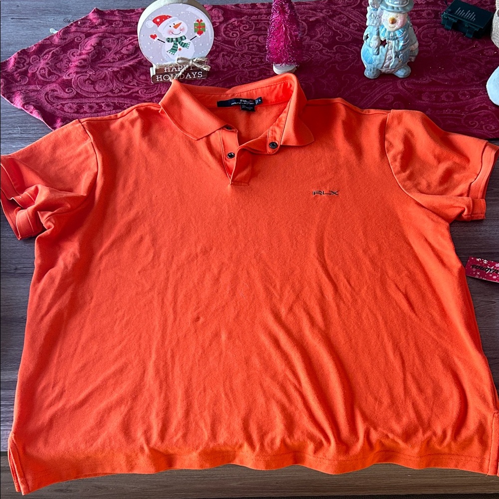 Ralph Lauren Bright Orange Polo Shirt